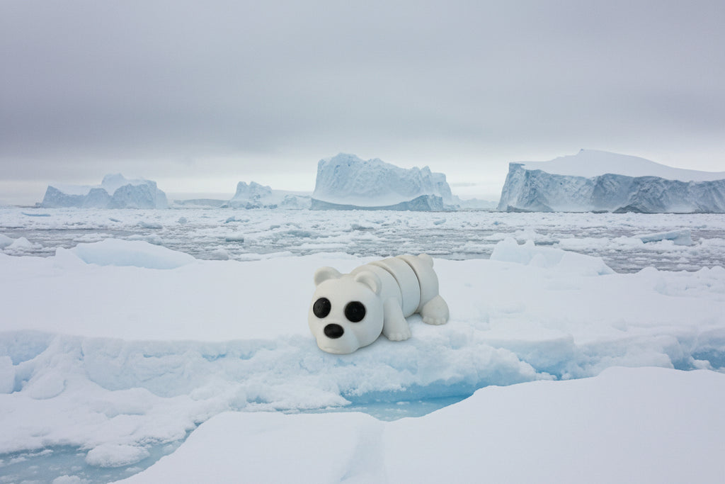 Juguete Articulado Oso Polar