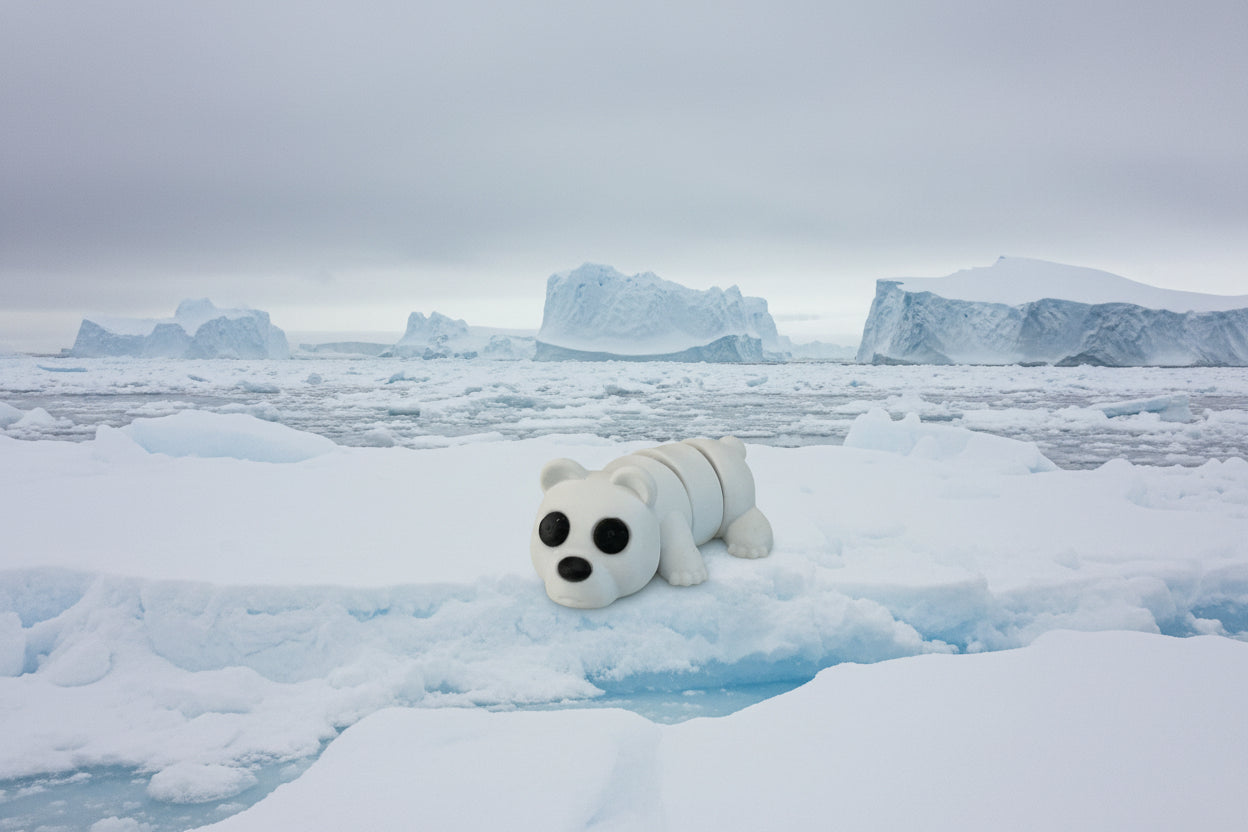 Juguete Articulado Oso Polar